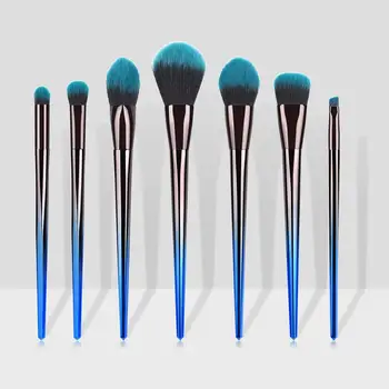 

7pcs Diamond Makeup Brushes Set Eyeshadow Lip Powder Face Pinceis Tools Cosmetic Kabuki Brush Kits