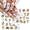 Angel Cupid Stickers for Nails Decals Cherubs Nail Art Water Sliders Manicure Transfer Wraps Tattoo Decorations TRSTZ1114-1120 ► Photo 1/6