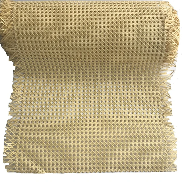 Natural Rattan Cane Webbing Roll Adjustable Caning Material Woven Open Mesh  Cane For Chair Ceiling Cabinet Furniture Supplies - AliExpress