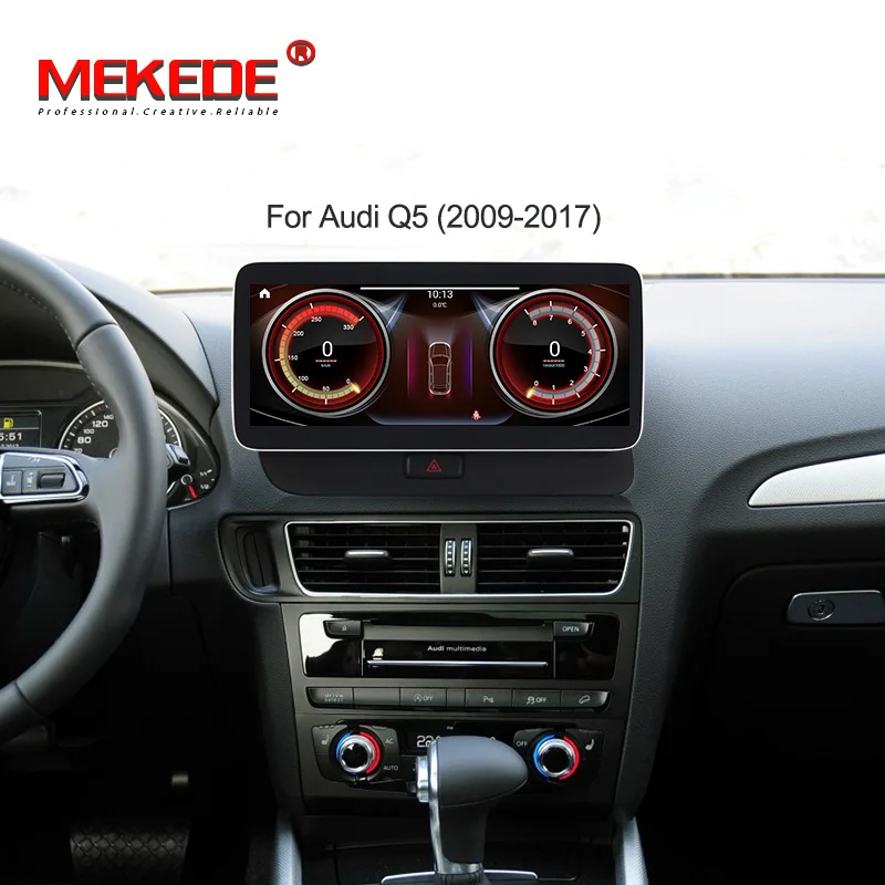 MSM8953 4GB+64GB 12.5inch Android 10.0 Car Multimedia Player For Audi Q5 8R 2009-2016 Navigation GPS Carplay 4G LTE WIFI DSP
