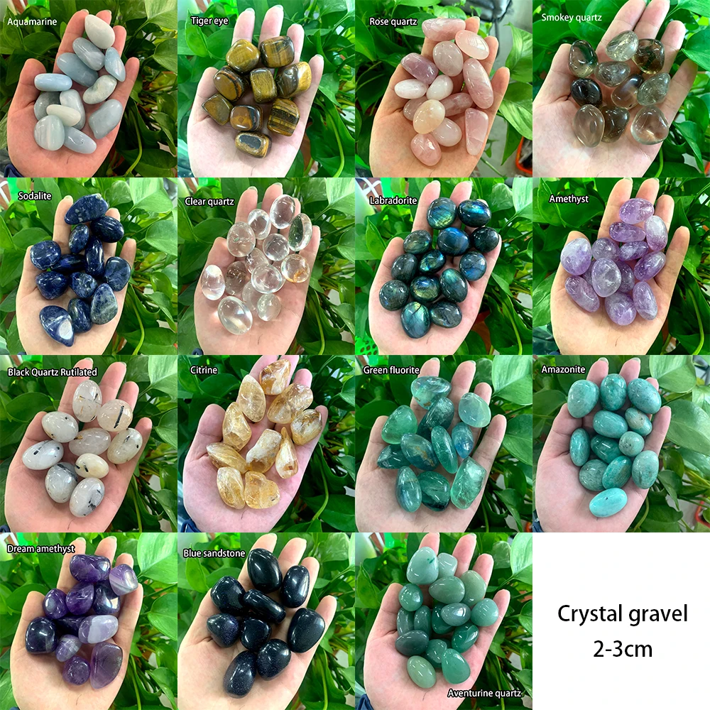 12 Porte-clés Pierres Précieuses - Breloques Sac Cristal Reiki - Assortiment De Couleurs - Neuf