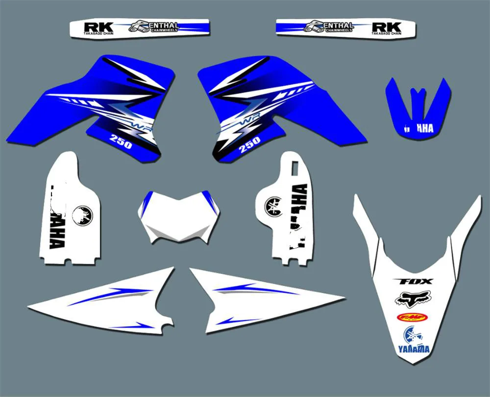 MX Graphics Stickers Kit Decals Yamaha WR250X WR250R 2008-2015 