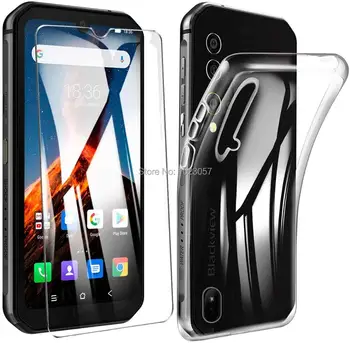 

For Blackview BV9900 BV9100 Tempered Glass Case Full Protection Cover Case With Full Tempered Glass For Blackview BV9900 Pro