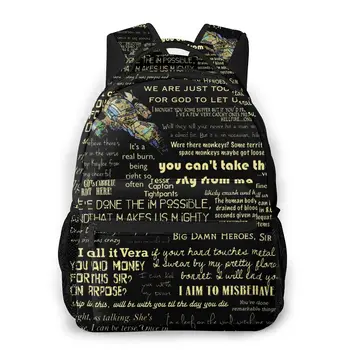 

Firefly Shoulder Bag for Teenage Firefly Quotes Fashion Students Backpack