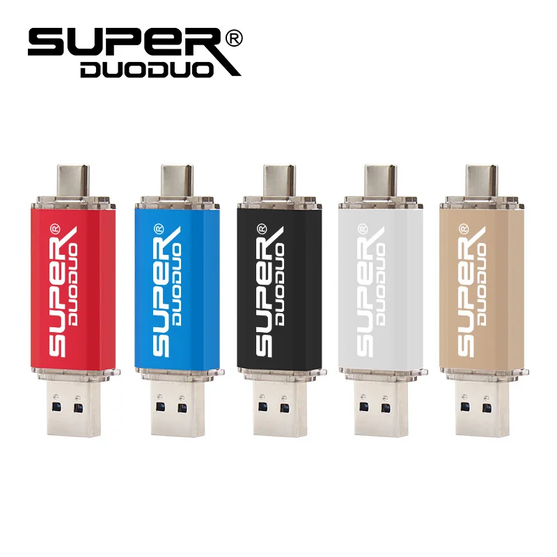 Цветной USB 2,0 type-C металлический usb флеш-накопитель 16 ГБ 32 ГБ 64 ГБ 128 ГБ ключ usb флешка флеш-накопитель USB 2,0 для телефона type C