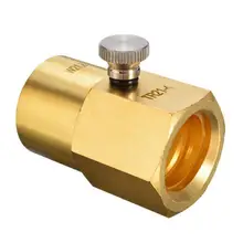 

TR21-4 to CGA320/W21.8 Soda Maker Cylinder Refill Adapter Tank Connection Kit