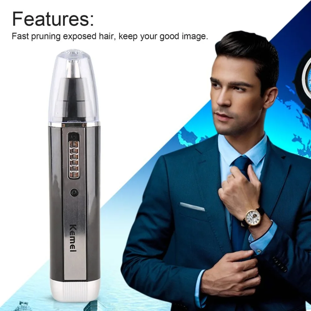 

Multifunctional 3-In-1 Electric Nose Hair Trimmer Rechargeable Shaver Clipper Shaving Scraping Shaping Device Safe Face Care New