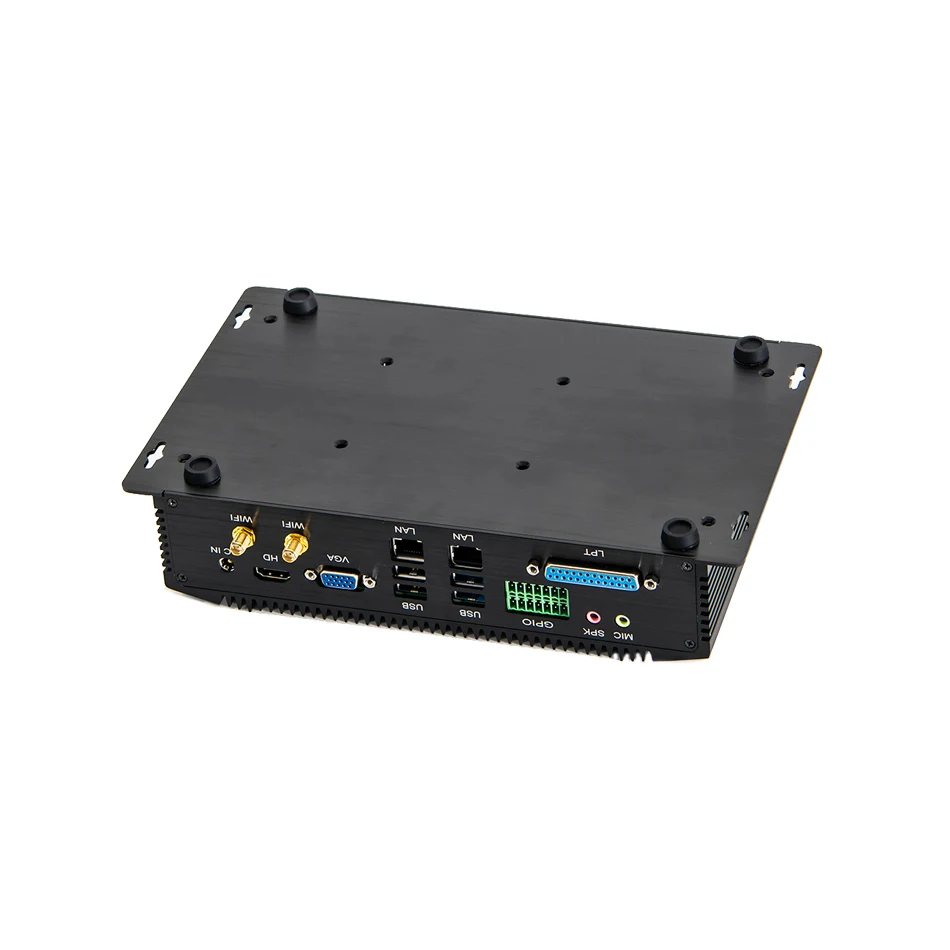 AIM06 Industrial Fanless Mini PC with Intel Core I3/I5, Windows 11 or Linux, 4G, Watchdog, 2LAN, GPIO, 6COM RS232 422 485 Description Image.This Product Can Be Found With The Tag Names Barebone Mini PC, Computer Office, Industrial pc