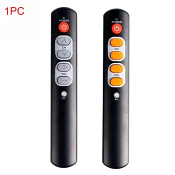

Universal Programmable Home Remote Control Accessories ABS Smart 6-key Infrared Switch Learn Remote Copy Code Complete Function