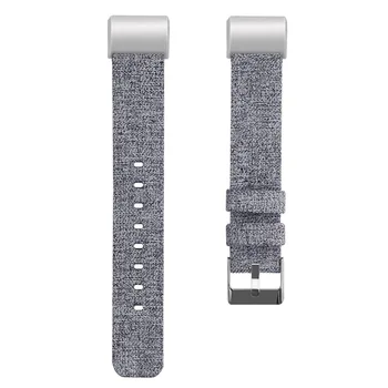 

Fashion Woven Canvas Strap For Fitbit Charge 2 Smart Watch Wristband Replacement Nylon Canvas Adjustable Sport Watchbands