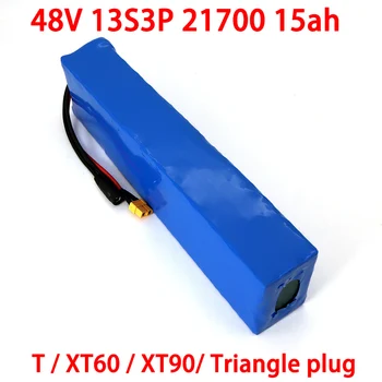 

48V 15AH 21700 13S3P High power 500W Electric Bike Battery E-bike Battery 54.2V 15000mAh Lithium Battery with 50A BMS