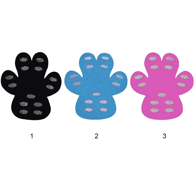 24pcs Pet Summer Paw Protector Anti-heat Non-slip Pads To Keep From Slipping, Protecting From Injuring