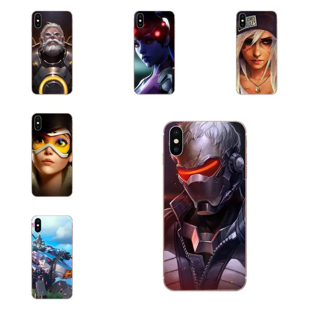 Overwatchs Tracer 76 Pharah OW для Xiao mi 3 4 4C 4i 5 5s 5X6 6X8 SE Pro Lite A1 Max x 2 Note | Мобильные телефоны и