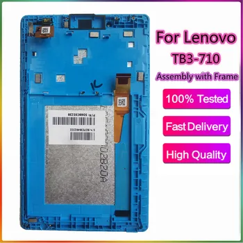 

LCD Screen Display Touch Screen Digitizer Assembly with Frame For Lenovo Tab 3 710 Essential TB3-710 TB3-710L TB3-710I TB3-710F