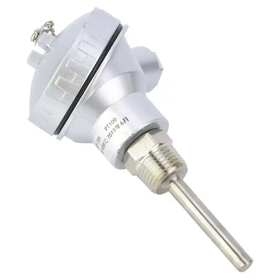 RTD PT100 Temperature Sensor Probe 1/2'' NPT Thread Thermocouple