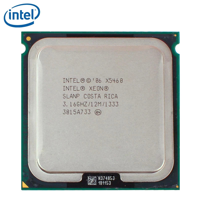 Процессор Intel Xeon X5460 четырехъядерный LGA 771 3 1 ГГц 12 МБ 1333 МГц 100% рабочий