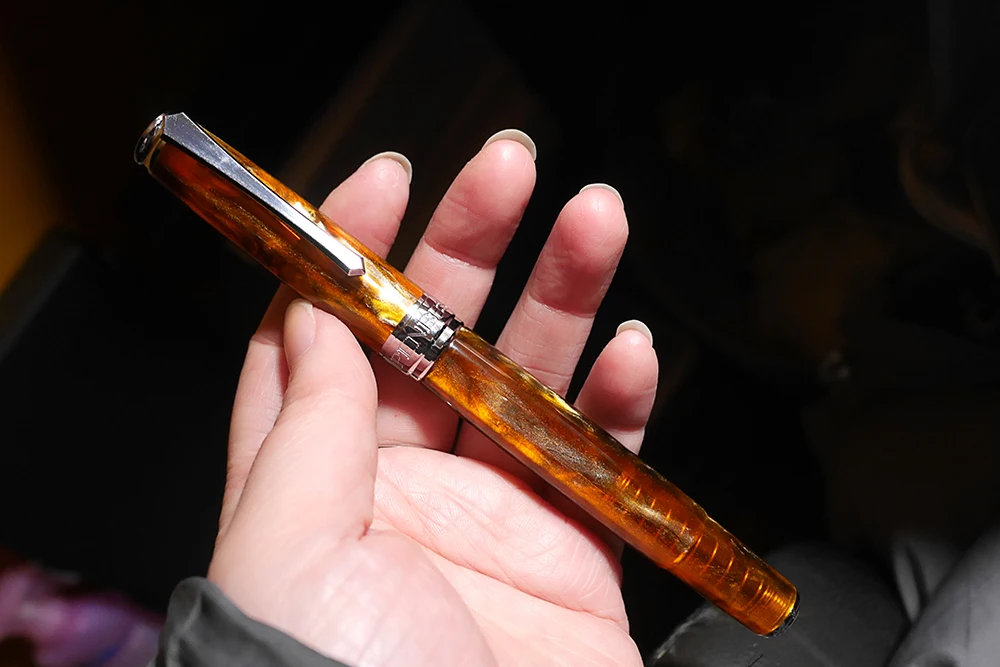 Ручка перьевая Penbbs 500 с наконечником F акриловая высокого качества | Канцтовары