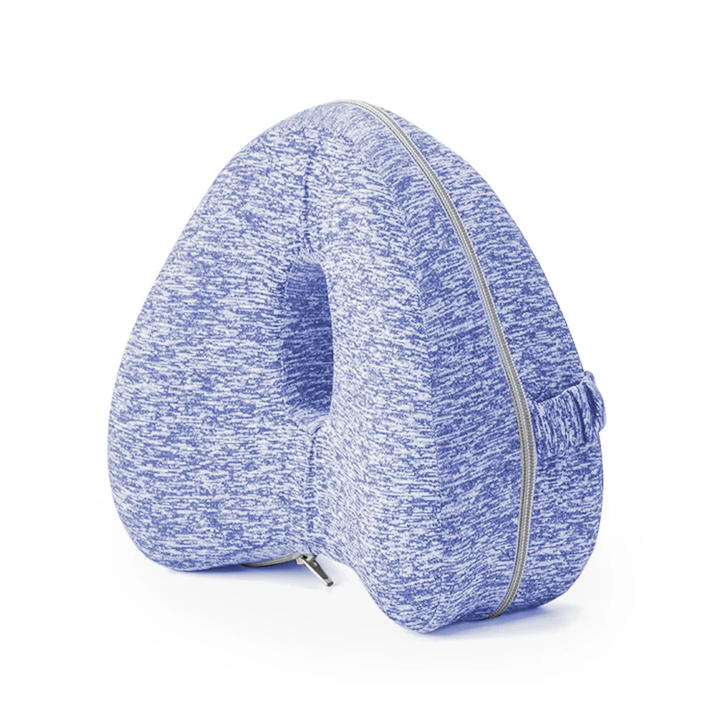 Ортопедическая подушка для сна из пены с эффектом памяти, подушка для позиционера ног, подушка для поддержки колена между ногами для боли в бедре - Цвет: blue
