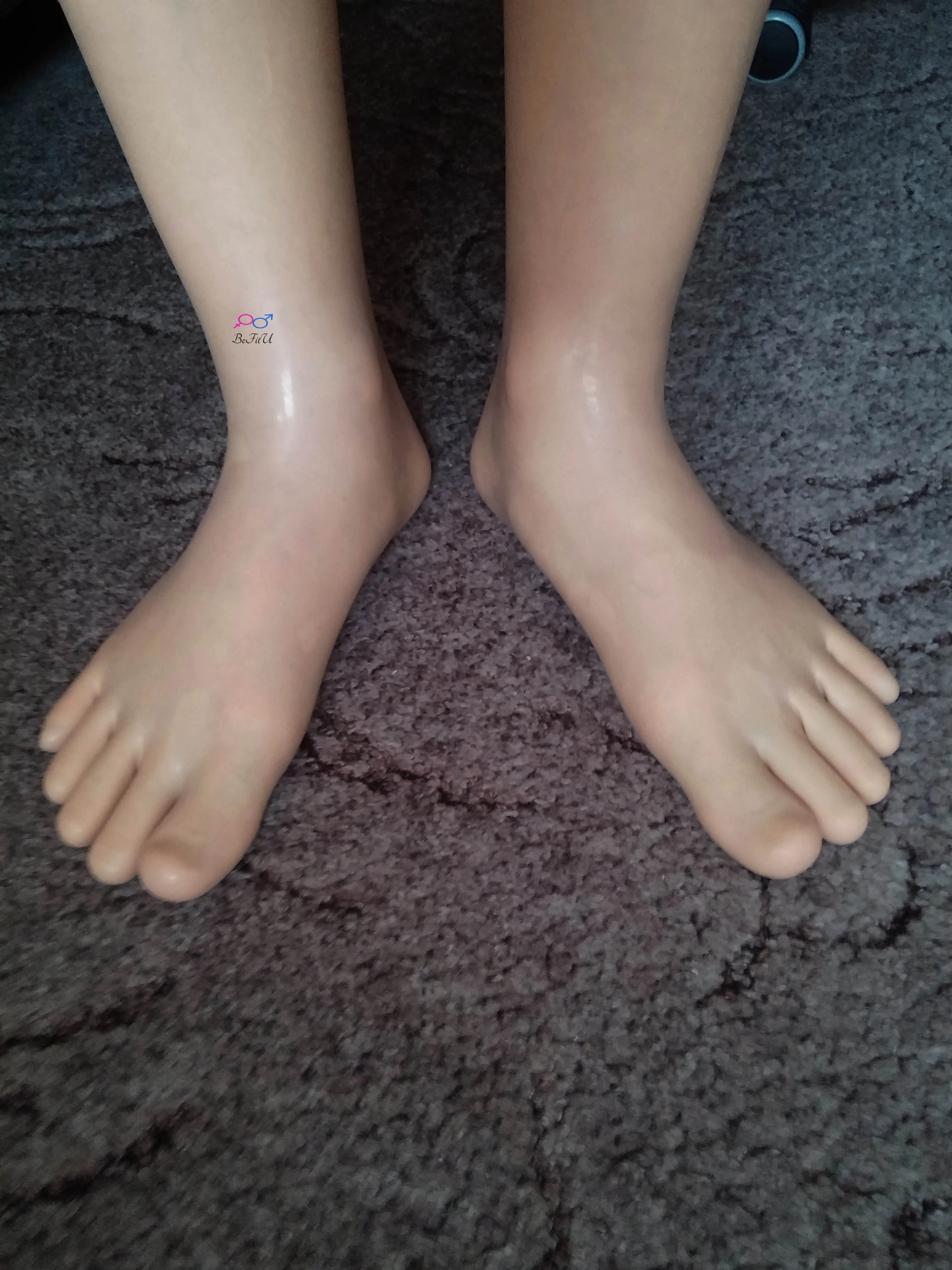 Latex Socks Seamless 3D Toe Socks Old mouded fat version Fit Knee Stockings 35cm high Fetish