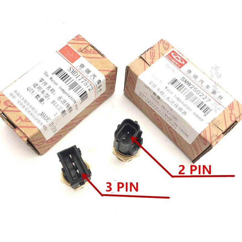 1pcs Engine Water Temperature Sensor For Chery Tiggo Eastar Mitsubishi SMD177572/SMW250227 | Автомобили и мотоциклы