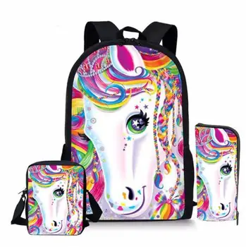 

Students Backpack Cartoon Unicorn Children School Bags Backpack for Teenager Girls Book Bag Boys Daily Backpack