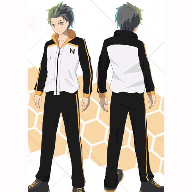 

Anime Re Zero Starting Life In Another World Natsuki Subaru Halloween Cosplay Costumes Hoodie Coats Jackets Set