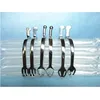 Enghlish Stainless Steel Riding Spurs Horse Equipement 3cm Square Neck Spur 3