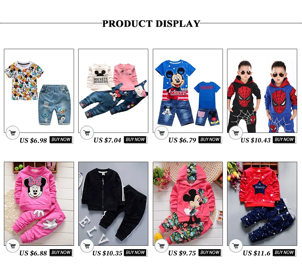 Комплекты одежды для девочек комплект одежды для девочек с комбинезоном «hello kitty» и «Микки и Минни», осенняя рубашка с длинными рукавами+ джинсы одежда для девочек