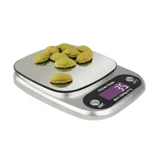 10 кг/1 г Электронные весы из нержавеющей стали для кухни ювелирные изделия в виде выпечки высокоточные весы ювелирные весы для взвешивания