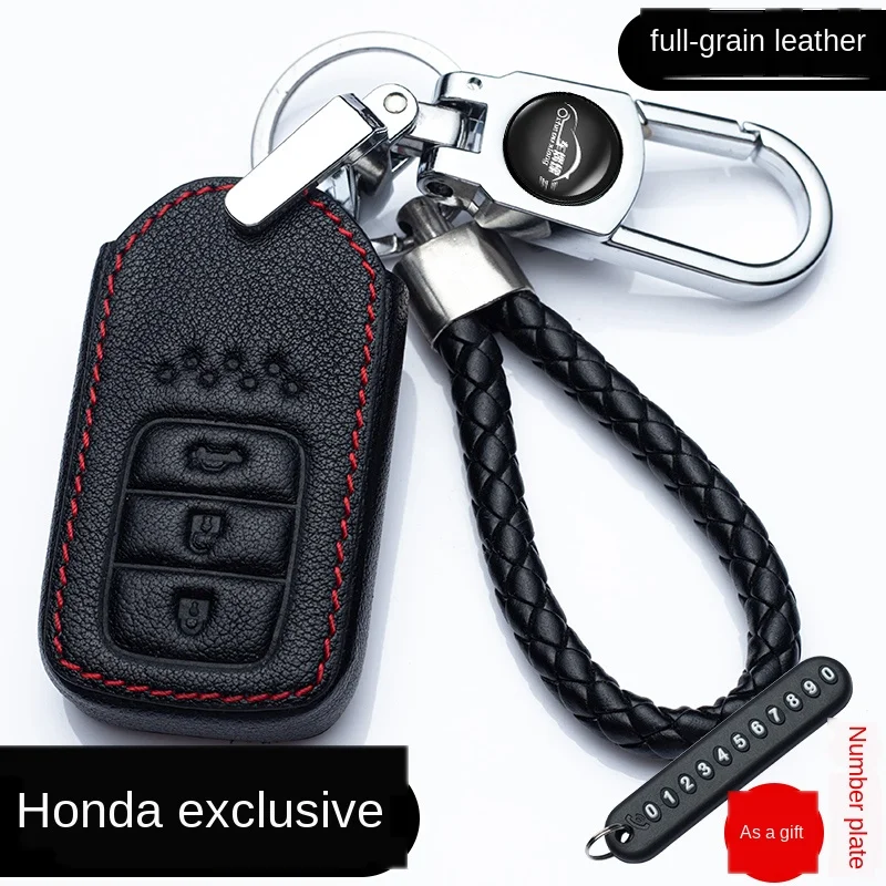 

Suitable for Honda Key Case Civic Xrv Accord Ling Pai Yi Zhi CRV Jie De Xiangyu Haoying Car Key Case