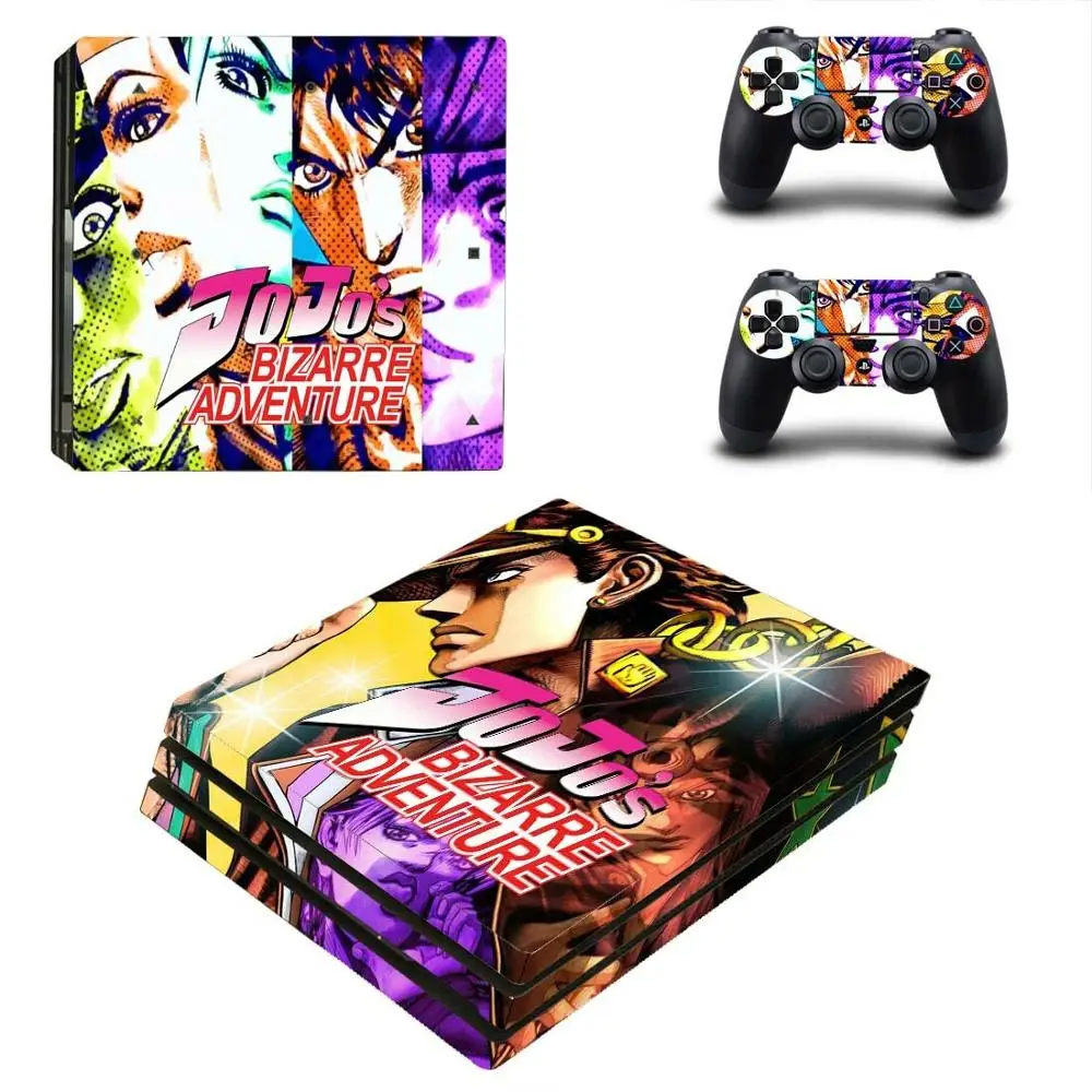 JoJo невероятное приключение PS4 Pro кожи Стикеры для sony Игровые приставки 4 консоль и контроллеры PS4 Pro кожи Стикеры s Наклейка