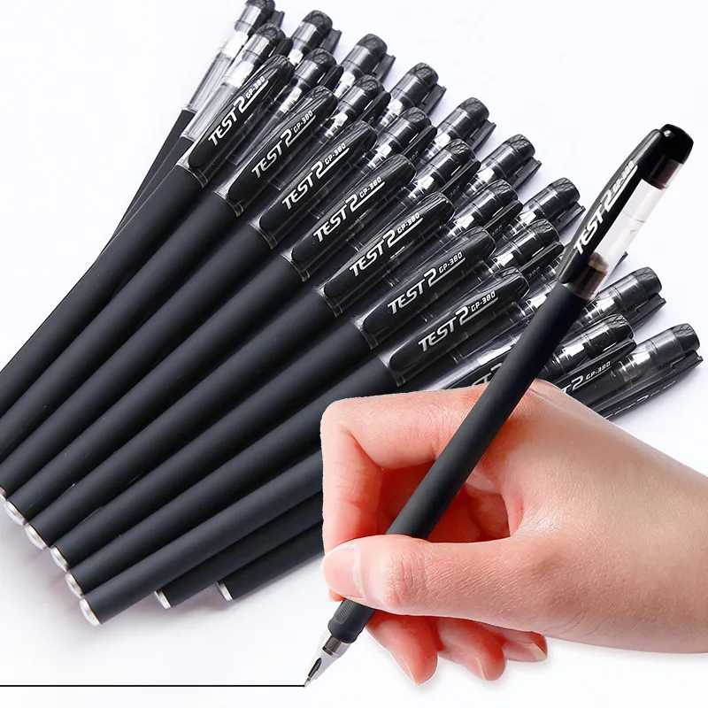 5 PCS/lot Creative Gel Pen Set Korea Writing Pens Kids Gift Black ink
