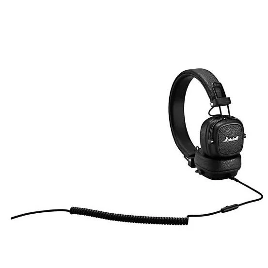 Гарнитура накладные Marshall Major III 1.2м черный проводные