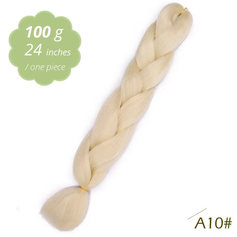 T27/30/4 AISI BEAUTY, синтетические плетеные волосы, Омбре, огромные волосы, косички, каникалон, вязанные волосы, для наращивания, радужные, косички, розовый, блонд - Цвет: T27/30/4