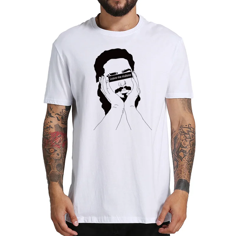 Post Malone T Shirt Pure Fashionable Popular Breathable Cloth Eu Size Clothes Tee Tops Leave Me Malone Rockstar Tshirts