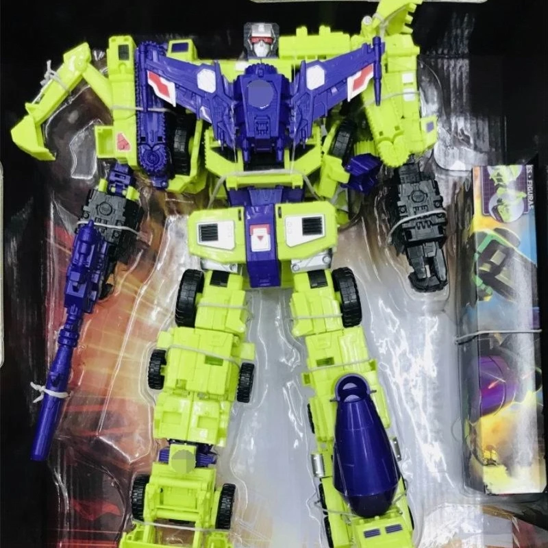 Трансформация Defender Defensor Devastator фигурка игрушки экшн-фигурка робот развивающая модель Рождественский подарок для детей