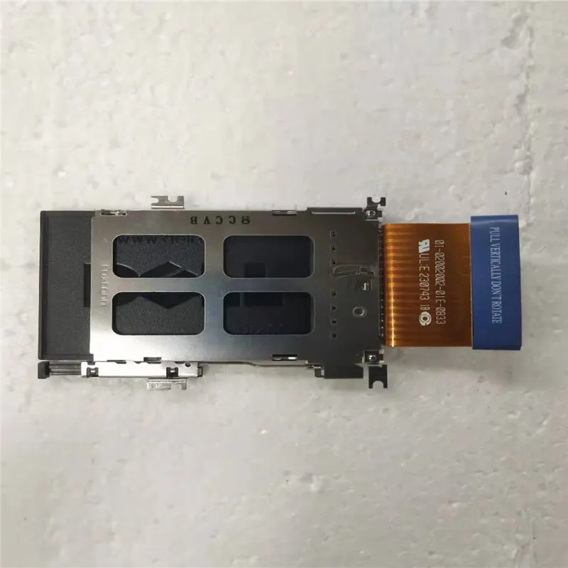 

Laptop original PC card slot for Dell Latitude D620 D630 series notebook PC card interface 01-02002002-01E-0B33 UL: E230743