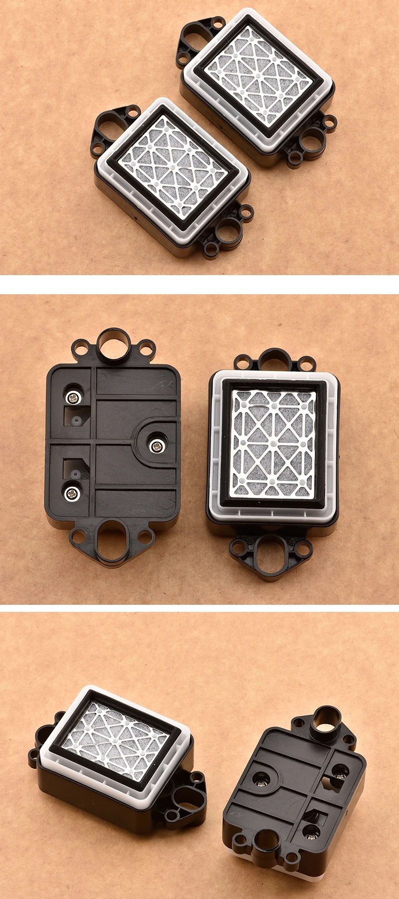 Description Picture 2 of item2PCS Double Head thunderjet dx5 capping station dx7 jv33 printhead eco solvent printer for Gongzheng plotter capping top