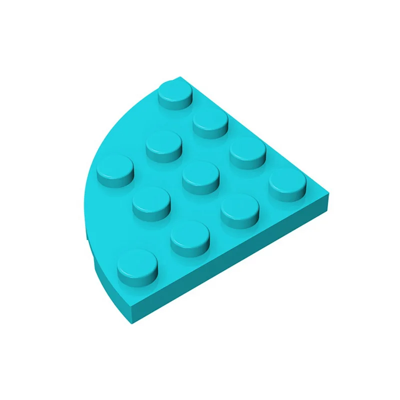 10 Pezzi Assemblaggi Particelle 30565 4X4 Round Corner Board Mattoni Building Blocks Parti Sostituibili Fai Da Te Giocattoli Per Regali Per Bambini