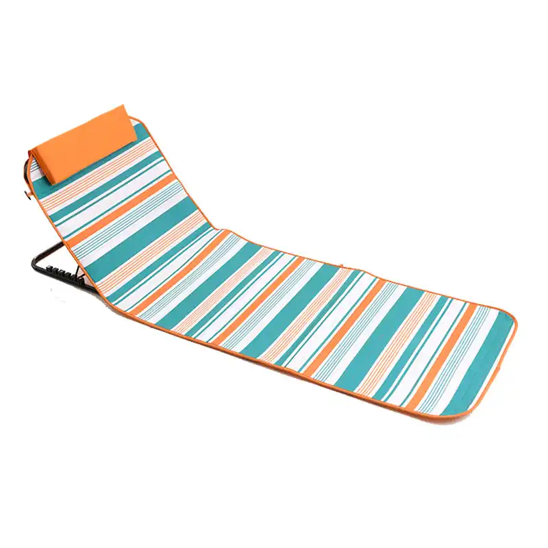 folding beach lounger mat