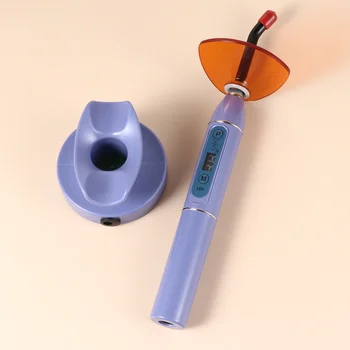 

LED Curing Machine Dental Light Curing Machine Dental Solidification Orthodontics Tool Blue (with EU Plug)