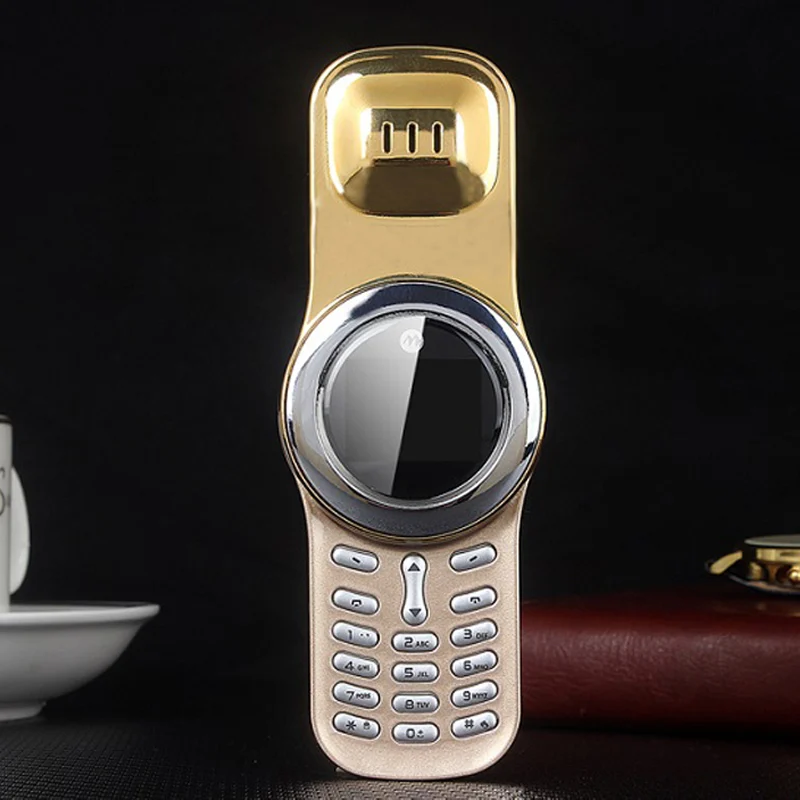 Мини мобильный телефон Dual SIM вращающийся портативный для детей студентов OD889