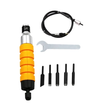 

Kitchen Electric Furniture Carpentry Root Carving Knife Tool Handle Flexible Shaft Chisel Carved Wood 2#