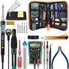 Handskit Soldering Iron 60W Adjustable Temperature Soldering Iron Kit+ Digital Multimeter Electric Soldering Iron Free Shipping ► Photo 1/6