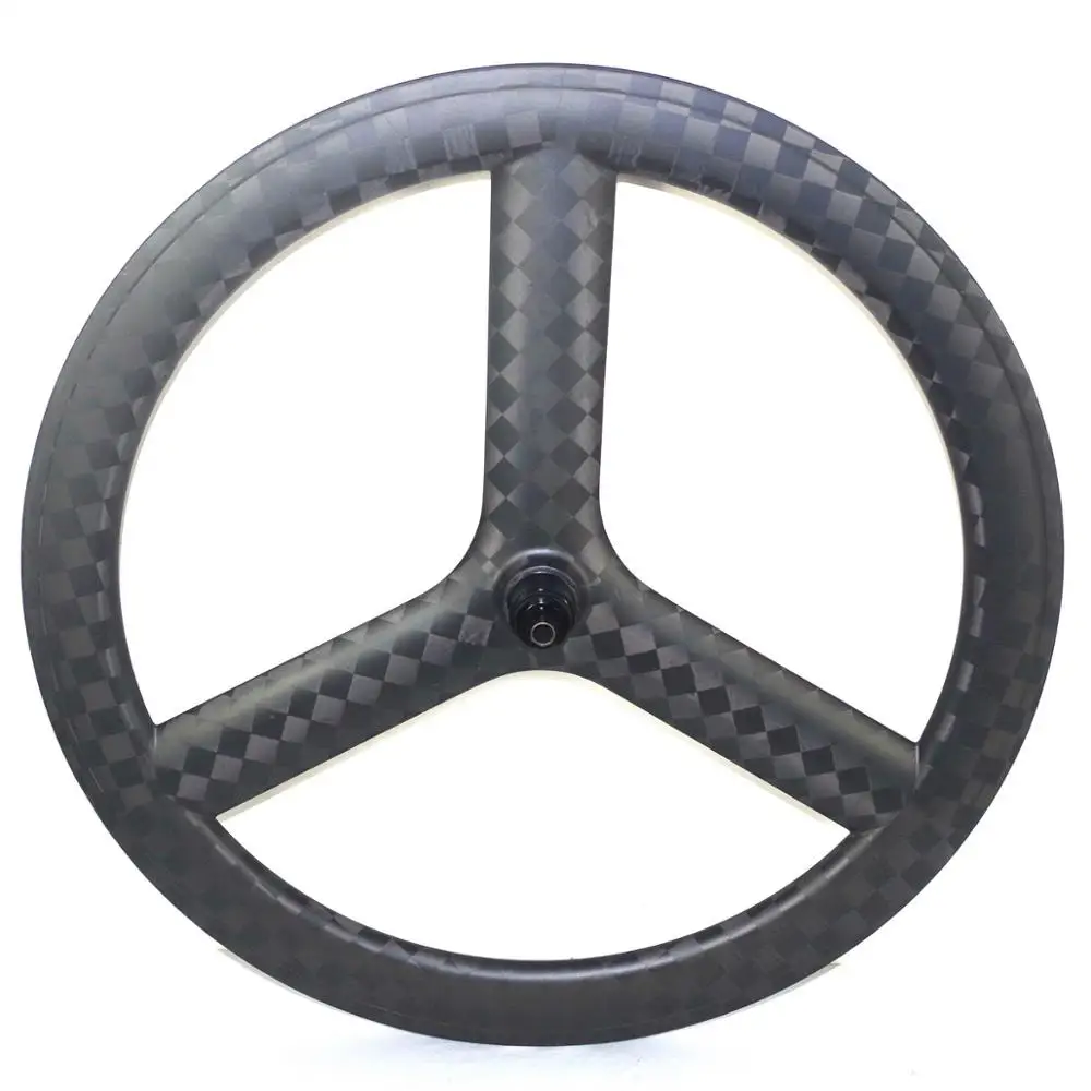 Трехспицевые карбоновые дорожные колеса дисковый тормоз 3 спицевая карбоновая