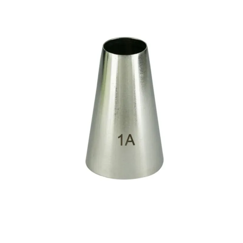 Tabiger Set 5 Beccucci Rotondi Per Torta In Acciaio Inox – Ugelli Per Scrivere E Disegnare, Diametri Da 0.6mm A 2mm, Ideali Per Decorazioni Di Precisione - 4
