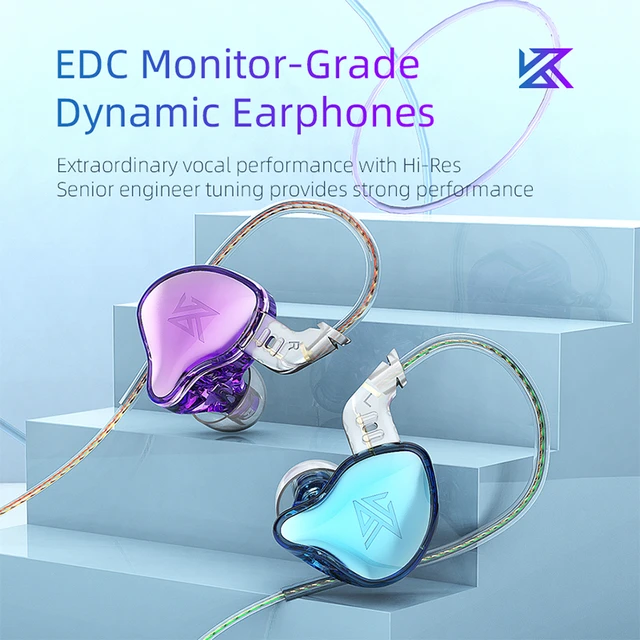 KZ EDX pro Earphone with cable With Box Bass Earbuds In Ear Monitor  Headphones Stereo Game Sport Noise Cancelling HIFI Headset - AliExpress