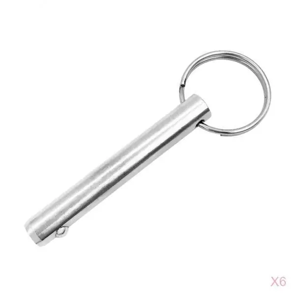 10PCS 10mm Quick release pin, 316 Stainless Steel with Sprung Ball End
