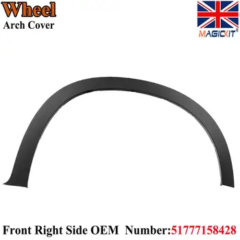 

MagicKit FOR BMW X5 SERIES E70 06-10 NEW FRONT FENDER MOLDING ARC TRIM BLACK RIGHT O/S
