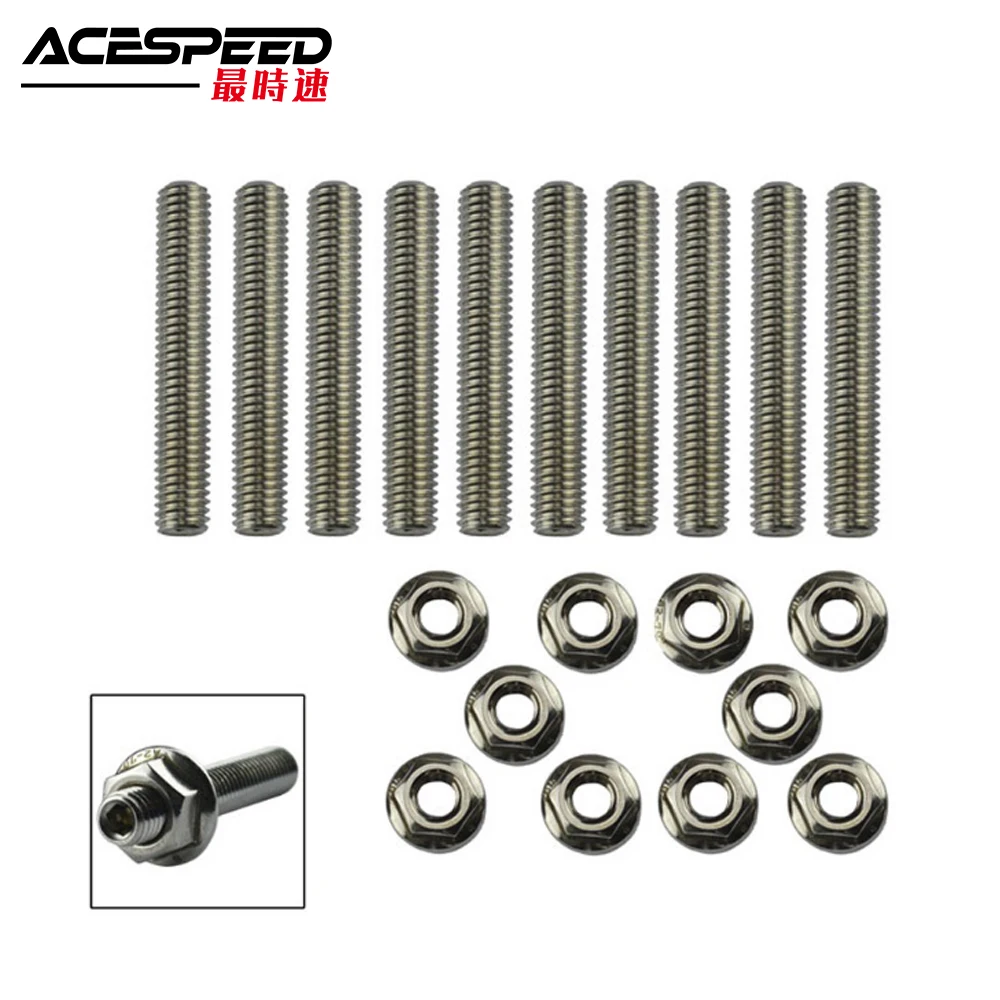 

Performance Intake manifold extended Stud Studs Bolt Kit B D H F b18 GSR SI